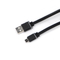 Cable trenzado de nylon al por mayor tres en uno 3 en 1 multifunción 2.4V de carga rápida Cable de datos de sincronización de carga USB para micro USB