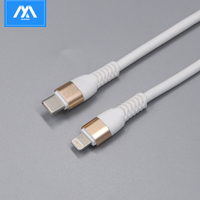 TPE flexible y duradero Precio barato Cable de cargador USB C Línea de carga de teléfono móvil para teléfonos celulares Huawei Xiaomi